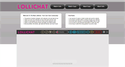 Desktop Screenshot of lollichat.com